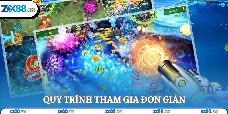 Quy trình tham gia đơn giản