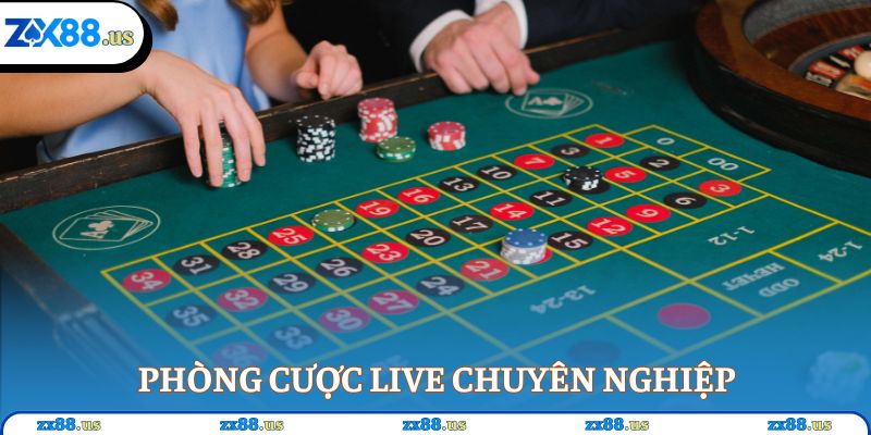 Phòng cược live chuyên nghiệp