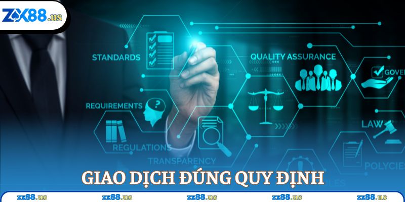 Giao dịch đúng quy định